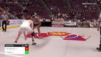 215 lbs Consi Of 8 #1 - Travis Armstrong, Central Dauphin East vs Lucas Doyle, Council Rock South