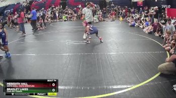 64 lbs Round 2 - Bradley Lakes, Cane Bay Cobras vs Meredith Hall, White Knoll Youth Wrestling