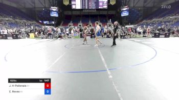 182 lbs Cons 32 #2 - Joshua Holliman-Pollonais, New York vs Cooper Reves, Kansas