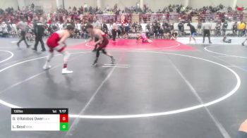132 lbs Round Of 16 - Daniel Villalobos Owens, La Veta vs Landon Boyd, Badlands WC