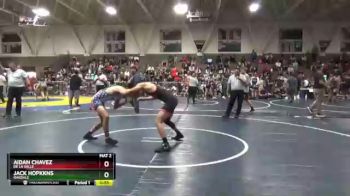 148 lbs Cons. Semi - Aidan Chavez, De La Salle vs Jack Hopkkns, Oakdale