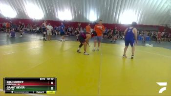 191-194 lbs Round 1 - Grant Beyer, Lodi vs Juan Gomez, Marathon