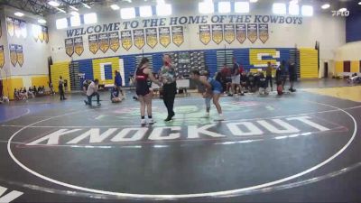 140 lbs Round 1 (6 Team) - Eduarda Franklin Soares, SOWA vs Catalina Rothermel, Wellington WC