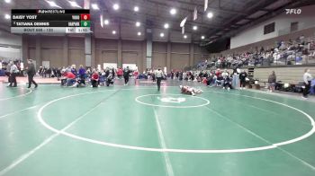 130 lbs Champ. Round 3 - Tatiana Dennis, Oak Park vs Daisy Yost, Yukon