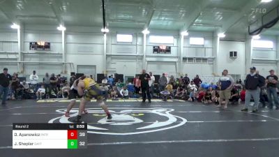 205 lbs Round 2 - Dylan Apanowicz, Patriots WC WV vs Jackson Sheplar, Dayton Bandits