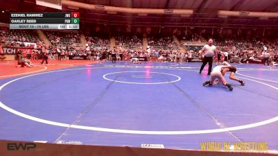 76 lbs Round Of 32 - Ezekiel Ramirez, Juggernaut Wrestling Club vs Oakley Reed, Proving Grounds Wrestling