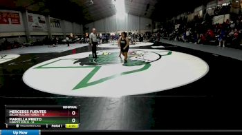 235 lbs Semis (4 Team) - Mercedes Fuentes, Dallas Hillcrest (Girls) vs Mariella Prieto, Lubbock (Girls)