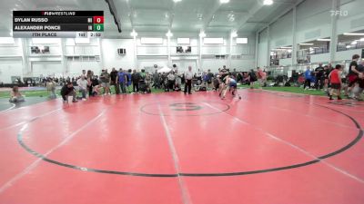 S-102 lbs 7th Place - Dylan Russo, MI vs Alexander Ponce, IN