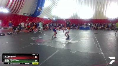 80-87 lbs Round 1 - Alden Eddy, WCAABE vs Kael Westfall, Olympia