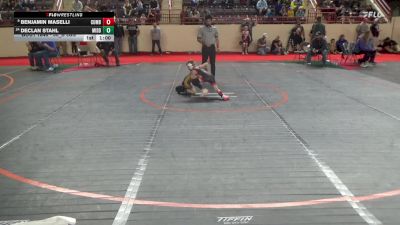 50_B lbs Round Of 32 - Benjamin Maselli, Cumberland Valley vs Declan Stahl, Midd-West