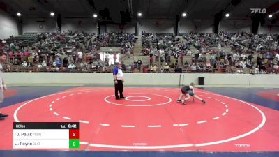 68 lbs Quarterfinal - Jd Paulk, Foundation Wrestling vs Jackson Payne, Slate Wrestling Academy