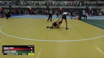 105 lbs Cons. Round 1 - Caleb Laudon, Tomah Youth Wrestling vs Isaac Marr, Riceville