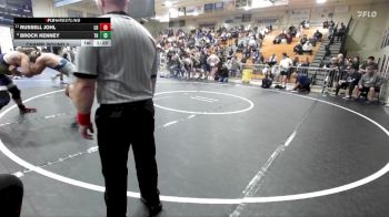 157 lbs Champ. Round 3 - Russell Johl, Los Osos vs Brock Kenney, Trabuco Hills