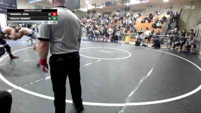 157 lbs Champ. Round 3 - Russell Johl, Los Osos vs Brock Kenney, Trabuco Hills