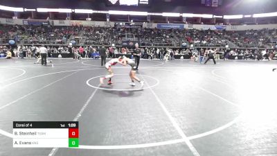 85 lbs Consi Of 4 - Brandt Steinheil, Team Oklahoma vs Aiden Evans, King Select