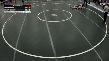 190 lbs Semis & 1st Wrestleback (8 Team) - Jason White, David City vs Brody Brandt, Syracuse