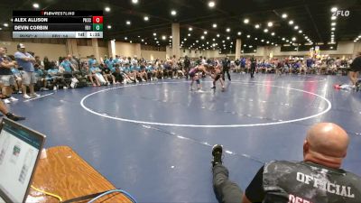 132 lbs Round 4 (6 Team) - Alex Allison, Powerhouse vs Devin Corbin, Funky Boyz