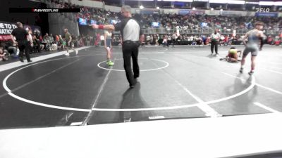 110 lbs Consi Of 8 #1 - Joseph Sonnier, Sulphur Jr. Storm vs Issac Curtis, Grab And Twist