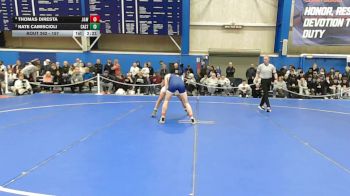157 lbs Semifinal - Thomas DiResta, Johnson & Wales (ri) vs Nate Camiscioli, Castleton