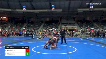 120 lbs Consolation - Ritson Meyer, Elgin Grapplers vs Isaiah Wilson, Team Brawlers (KS)