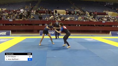 Amber M Harper vs Linh Ann Raffield 2024 Pan IBJJF Jiu-Jitsu No-Gi Championship