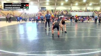 82 lbs Cons. Round 2 - Savannah Jefferson, Warren Co Wrestling vs Kenya-Rae Fakavai-Mailau, Wildcats Wrestling