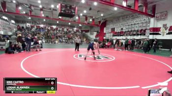160 lbs 1st Place Match - Kris Castro, Chaminade vs Logan Alawneh, Temecula Valley