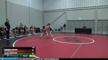 100 lbs Semis & 1st Wrestleback (8 Team) - Tanner Crosby, Washington vs Hank Kriegler, Nebraska