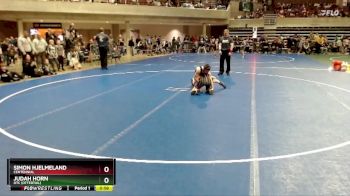 95 lbs Semifinal - Simon Hjelmeland, Centennial vs Judah Horn, OTC (Ottertail)