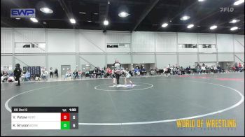 55 lbs Rr Rnd 3 - Veda Votaw, Edmond North Girls vs Kimber Bryson, Sisters On The Mat Purple