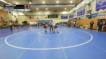 165 lbs Cons. Round 4 - Demitri Drury, Campolindo vs Ethan Pacas, Jesse Bethel High School
