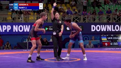 55 kg 1/8 Final - Denys Seredin, Ukraine vs Jayden Raney, United States