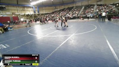 2A 126 lbs Quarterfinal - Dominic Furman, Ephrata vs Mason Russell, Othello