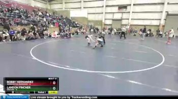 77 lbs Quarters & Wb (16 Team) - Bobby Hernandez, Washington Warriors vs Landon Fincher, Oregon