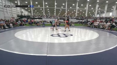 135 lbs Ariel Mylove Garcia, Texas vs Layla Brown, Oklahoma