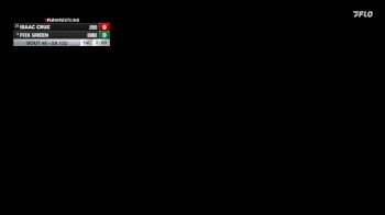 5A 132 lbs Champ. Round 1 - Isaac Cruz, Jerome vs Fox Green, Emmett