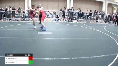 144 lbs Consi Of 64 #1 - Gunner Pearce, Mesa (AZ) Mt. View vs Mario Valdez, El Paso Sun Devils