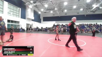 78-82 lbs Round 3 - Liam Murphy, Reign Wrestling Club vs John Blanco, Canyon Springs