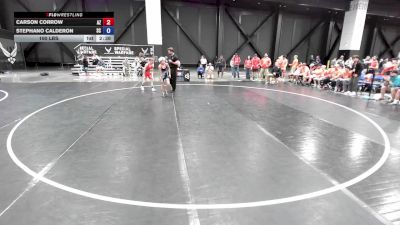100 lbs Carson Corrow, Arizona vs Stephano Calderon, South Carolina