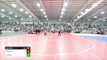 145 lbs Round Of 64 - Jared Spahn, NY vs Jais Rose, WY