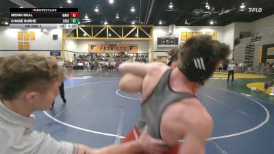 157Green lbs Rr Rnd 3 - Mekhi Neal, Maryland vs Chase Burke, Lock Haven