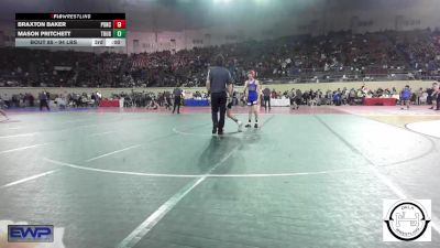 94 lbs Consi Of 32 #2 - Levi Ingram, Bixby vs Ryan Mitchell, Mangum Wrestling