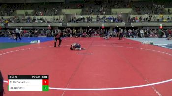 65 lbs Quarterfinal - Dawson Carter, Flat Earth vs Cayden McDonald, No Nonsense Wrestling