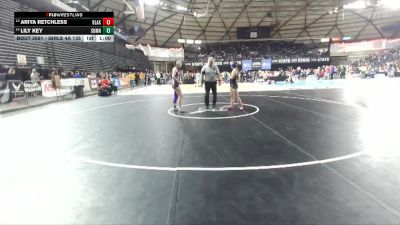 Girls 4A 135 lbs Cons. Round 3 - Lily Key, Sumner (Girls) vs Ariya Retchless, Bonney Lake (Girls)