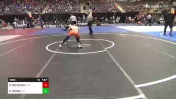 88 lbs Round Of 16 - Dominic Hernandez, Tracy Wrestling Club vs Gavin Rangel, War Hammer