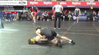 149 lbs Round 1 (16 Team) - Cole Mayfield, Central Oklahoma vs Hayden Kuhn, Ashland