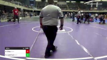 60 lbs Quarterfinal - Kyrie Diep, Herndon vs Sebastian Lightfoot, Baltimore