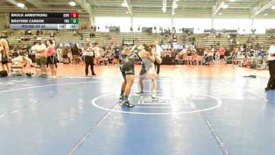 170 lbs Round Of 64 - Brock Armstrong, Superior Elite - HSB vs Brayden Carson, Freakztyle Elite - HSB