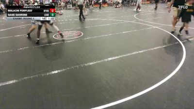 145/152 Champ. Round 1 - Malachi Forfleet, MBCRD Youth Wrestling Club vs Gage Dawkins, Lawrence County Wrestling Club