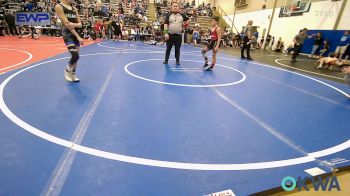 73 lbs Rr Rnd 3 - Mason Cunningham, Barnsdall vs Hayden Beckwith, Miami Takedown Club